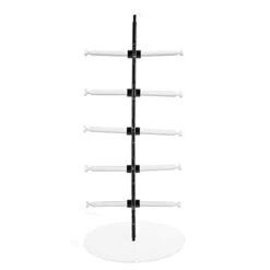 5 Pairs Plastic Eyeglasses Shelf Rack Storage Holder Sale Show Display Case[Black] -Peugeot Shop 31tpPZCzVWL