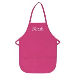 THE APRONPLACE Personalized Apron Embroidered Add A Name Kids Apron