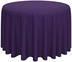 - 10 Premium 108" Round Tablecloths For Wedding/Banquet/Restaurant - Polyester Fabric Table Cloths - White 21 - 10 Premium 108" Round Tablecloths For Wedding/Banquet/Restaurant - Polyester Fabric Table Cloths - White -Peugeot Shop 31u7pPswkWL. AC