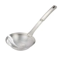 Skimmer Ladle, Skimmer Spoon,304 Stainless Steel Skimmer 14.5 Ln For Cooking Frying Skimming.Colander/strainer Stainless Steel