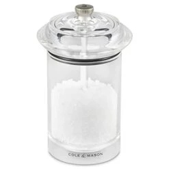 Cole & Mason Precision Solo Acrylic Salt Mill - Transparent -Peugeot Shop 31uHfusNMYL
