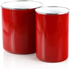 Calypso Basics By Enamel On Steel Utensil Holder, Azure, Standard -Peugeot Shop 31uLIw98KmL. AC