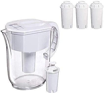 Brita Large 10 Cup Water Filter Pitcher With 1 Standard Filter, BPA Free, Everyday, White (Design May Vary) 7 Brita Large 10 Cup Water Filter Pitcher With 1 Standard Filter, BPA Free, Everyday, White (Design May Vary) - Image 7