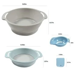 IWELAI 2-in-1 Trimming Tray With 150 Micron Fine Screen Trim Kit - Screening Tray With Dry Herb Harvesting Accessories, Blue