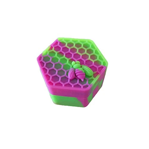 26ml 1pcs Purple Hexagon Silicone Container Jar New Honeybee Silicone Jar Box 2 26ml 1pcs Purple Hexagon Silicone Container Jar New Honeybee Silicone Jar Box - Image 2