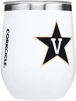 Corkcicle Stemless - 12oz NCAA Triple Insulated Stainless Steel Stemless Wine Glass, Auburn Tigers, Big Logo -Peugeot Shop 31un4WU1kQL. AC