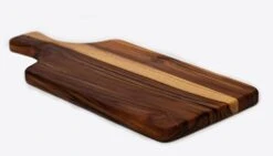 Bros – Teak Wood Chopping, Cutting And Serving Board – Fine Sustainable Wood – Professional And Home Use – Ideal Presentation For All Your Dishes – 18 X 40 Cm. -Peugeot Shop 31uqOetWNsL