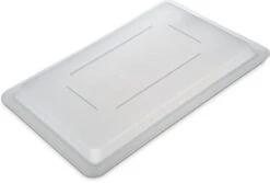 Carlisle FoodService Products 1063702 StorPlus Polyethylene Lock-Tight Lid, 18" X 12" X 1.28", White, For StorPlus Food Box (Case Of 6)