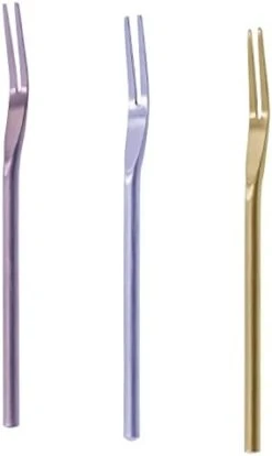 Pickle Fork, 304 Stainless Steel Appetizer Forks, 8.58" Fruit Fork, Long Handle Salad Forks, Portable Cocktail Forks, Dessert Fork, Olive Fork, Pickle Grabber -Peugeot Shop 31vMFbibJsL. AC
