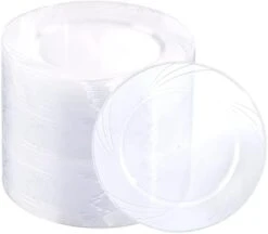 175PCS Pink Plastic Plates With Gold Disposable Silverware-Include 50 Plates 25Knives 25Forks 25Spoons 25Cups And 25Napkins-Ideal For Wedding, Party, Shower&Mother’s Day -Peugeot Shop 31vUi9YBxmL. AC