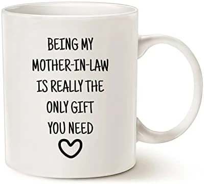 Mother In Law Mug Gifts From Daughter Son - Being My Mother-in-Law Is Really The Only Gift You Need - Mother-in-law Coffee Mug Christmas Mothers Day Birthday Gifts For Mother 11 Oz 7 Mother In Law Mug Gifts From Daughter Son - Being My Mother-in-Law Is Really The Only Gift You Need - Mother-in-law Coffee Mug Christmas Mothers Day Birthday Gifts For Mother 11 Oz - Image 7