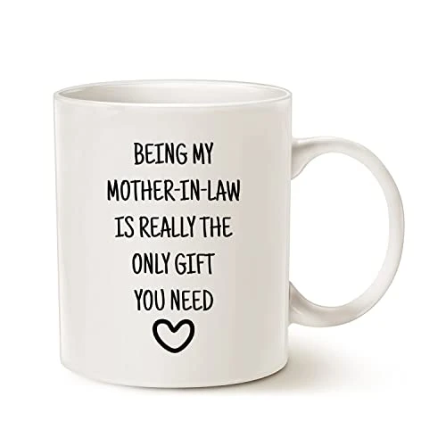 Mother In Law Mug Gifts From Daughter Son - Being My Mother-in-Law Is Really The Only Gift You Need - Mother-in-law Coffee Mug Christmas Mothers Day Birthday Gifts For Mother 11 Oz 1 Mother In Law Mug Gifts From Daughter Son - Being My Mother-in-Law Is Really The Only Gift You Need - Mother-in-law Coffee Mug Christmas Mothers Day Birthday Gifts For Mother 11 Oz