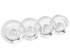 Illmo Easy Grip Fermentation Weight- 4 Pack Of Glass Weights For Wide Mouth Mason Jars