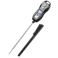 Digital Meat Thermometer Backlight,Waterproof Instant Read Food Thermometer For Cooking And Grilling For BBQ Grill Liquids Beef Turkey