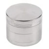 GENERIC Black Rock Spice Grinder - 2" Grinder (Silver)
