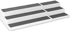 CiWiVOKi 3 Tier Expandable Spice Rack Organizer, Non Skid Spice Storage Shelf Kitchen Organizer For Kitchen Cabinet, Cupboard, Pantry, 2 Packs -Peugeot Shop 31woO6sbTkL. AC