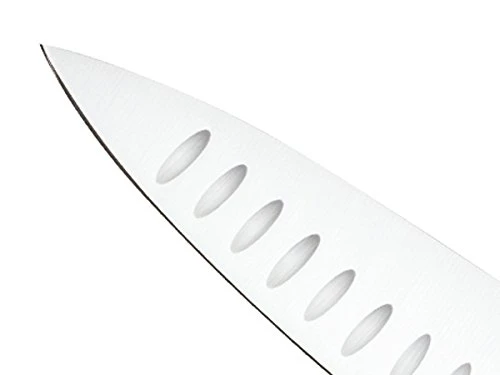 21077 Genesis 8-Inch Granton Edge Chef's Knife,Black 2 21077 Genesis 8-Inch Granton Edge Chef's Knife,Black - Image 2