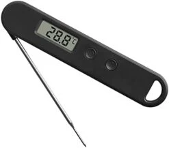 Digital Kitchen Meat Thermometer With Backlight LCD And Foldable Long Probe, Instant Read Food Cooking Thermometer Use For Grill,Liquid, BBQ, Baking And Candy -Peugeot Shop 31wv3qCIjWL. AC