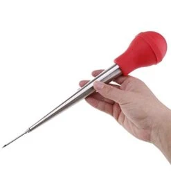 Turkey Baster Syringe For Cooking, Baster Syringe For Thanksgiving, Stainless Steel Turkey Baster With Needles And Cleaning Brush -Peugeot Shop 31wy5GesdlL