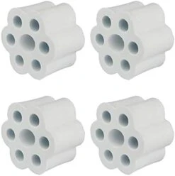 Cup Turner Foam - 4 Pieces Cup Turner Accessories Fit 10 20 Oz Tumbler Bottle For 0.84 ” PVC Pipe High Density Foam Partner For Cup Spinner Machine 1/2 Inch Wand -Peugeot Shop 31xKzmcj00L. AC