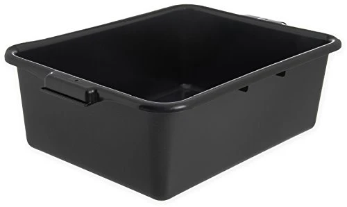 N4401103 Comfort Curve™ Ergonomic Wash Basin Tote Box, 7" Deep, Black 5 N4401103 Comfort Curve™ Ergonomic Wash Basin Tote Box, 7" Deep, Black - Image 5
