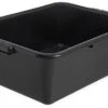 N4401103 Comfort Curve™ Ergonomic Wash Basin Tote Box, 7" Deep, Black