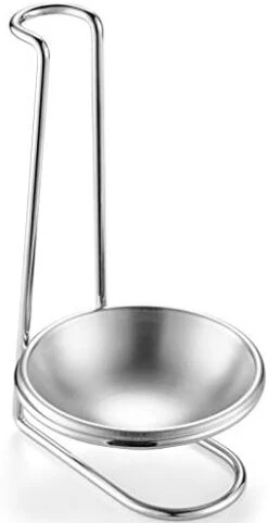 304 Stainless Steel Double Ladles Holder Vertical Spoon Rest Cooking Utensils Stand With 4.3 Inch Bowls -Peugeot Shop 31xWdYjOVL. AC