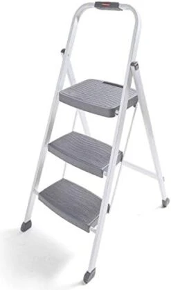 Rubbermaid RM-3W 3-Step Stool Ladder, Silver & Cuisinart C77WTR-15P Advantage-Sets-Rivet, 15-Piece, White 18 Rubbermaid RM-3W 3-Step Stool Ladder, Silver & Cuisinart C77WTR-15P Advantage-Sets-Rivet, 15-Piece, White -Peugeot Shop 31xtR1fGPRL. AC
