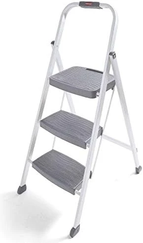 Rubbermaid RM-3W 3-Step Stool Ladder, Silver & Cuisinart C77WTR-15P Advantage-Sets-Rivet, 15-Piece, White 8 Rubbermaid RM-3W 3-Step Stool Ladder, Silver & Cuisinart C77WTR-15P Advantage-Sets-Rivet, 15-Piece, White - Image 8
