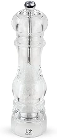 Peugeot - Nancy Manual Salt Mill - Transparent Adjustable Grinder For Rock Salt - Acrylic, Clear, 12 Inches 10 Peugeot - Nancy Manual Salt Mill - Transparent Adjustable Grinder For Rock Salt - Acrylic, Clear, 12 Inches - Image 10