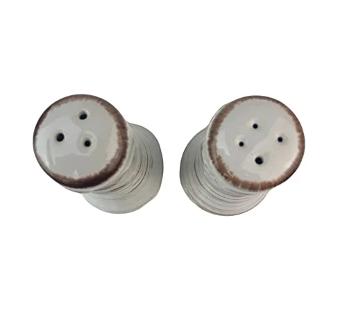 Trellis White Salt And Pepper Set 3 Trellis White Salt And Pepper Set - Image 3