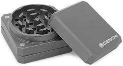 Herb Grinder Anodized Aluminum (Gun Metal 2 Layer) -Peugeot Shop 31zlGo9rlRL. AC