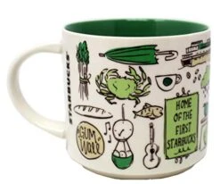 Starbucks Been There Series - Pike Place Market Mug, 14 Fl Oz -Peugeot Shop 4105IbMjEPL