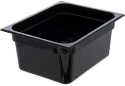 Carlisle FoodService Products 3086003 StorPlus High Heat Food Pan, 2.5" Deep, Third Size, Black, 1/3 Size (Pack Of 6) 24 Carlisle FoodService Products 3086003 StorPlus High Heat Food Pan, 2.5" Deep, Third Size, Black, 1/3 Size (Pack Of 6) -Peugeot Shop 4108CrTY98L