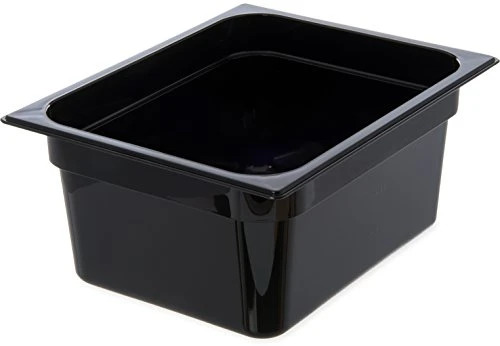 Carlisle FoodService Products 3086003 StorPlus High Heat Food Pan, 2.5" Deep, Third Size, Black, 1/3 Size (Pack Of 6) 10 Carlisle FoodService Products 3086003 StorPlus High Heat Food Pan, 2.5" Deep, Third Size, Black, 1/3 Size (Pack Of 6) - Image 10