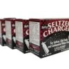 Sod, Leland Mr Fizz Seltzer 8g CO2 Charger 50PK Compatible With All 1 Liter/Quart Soda Siphons, Silver