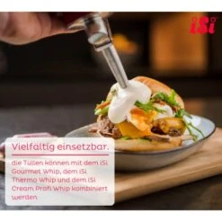 Heavy Duty Presentation Decorator Tips For ISi Gourmet Whippers, Set Of 3, Stainless Steel 8 Heavy Duty Presentation Decorator Tips For ISi Gourmet Whippers, Set Of 3, Stainless Steel -Peugeot Shop 410Nwe3EV4L