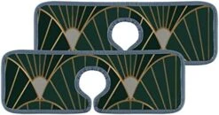 15" Microfiber Cloth Kitchen Faucet Absorbent Mat Splash Guard Drip Water Catcher Countertop Drying Protector Pads Faucet Behind For Bedroom Farmhouse Bright Cute Floral Print -Peugeot Shop 410QjJ3dzoL. AC