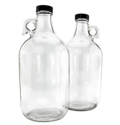 Jug-1/2-2 Jugs, Clear, Glass