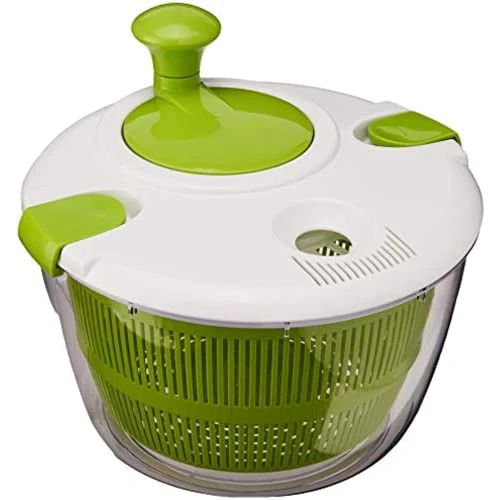 TOLEA Salad Spinner, White, SAS Large 5-Quart, CTG-00-SAS 1 TOLEA Salad Spinner, White, SAS Large 5-Quart, CTG-00-SAS