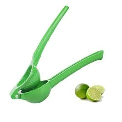 Small Manual Juicer Handheld Fresh Juice Squeezer Heavy Duty Metal Extractor Citrus Fruit Hand Held Press Presser Reamer No Seed Pulp Drink Home Restaurant Bar Kitchen Tools For Lemon Orange Lime
