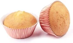 Rose Gold Foil Cupcake Liners Standard Muffin Baking Cups, 200-count -Peugeot Shop 410jGiOHCDS