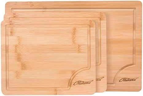 Bamboo Cutting Board Large 15 Inch, With Juice Groove, Handles On Both Sides For Easy Pick Up, Smooth Surface, For Kitchen And Party, Cut Raw Food Such As Meat, Beef And Chicken 13 Bamboo Cutting Board Large 15 Inch, With Juice Groove, Handles On Both Sides For Easy Pick Up, Smooth Surface, For Kitchen And Party, Cut Raw Food Such As Meat, Beef And Chicken - Image 13
