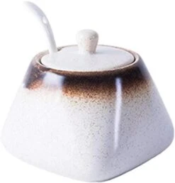 Zaizai Vintage Ceramic Spice Jar With Lid Spoon,Porcelain Sugar Bowl, Chili Pot,Home Kitchen Seasoning Jar,Seasoning Box For Kitchen Restaurant-A 16 Zaizai Vintage Ceramic Spice Jar With Lid Spoon,Porcelain Sugar Bowl, Chili Pot,Home Kitchen Seasoning Jar,Seasoning Box For Kitchen Restaurant-A -Peugeot Shop 4114cWZpL. AC