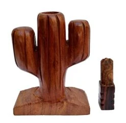 Pepper Mill Wood, Pepper Crusher. Saguaro Ironwood Handmade For Crush Chiltepin Chili/Chili Tepin, Spices Or Peppers.