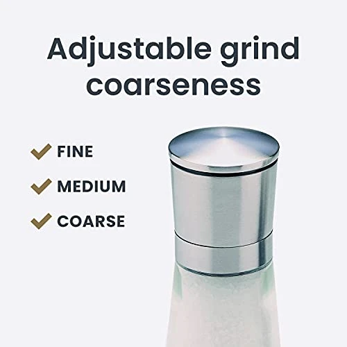 Lde Thompson Since 5.5" Bavaria Adjustable Salt Mill 2 Lde Thompson Since 5.5" Bavaria Adjustable Salt Mill - Image 2