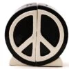 1 X Peace Sign Salt And Pepper Shaker Set: 1960's Icon Home Seasoning Device