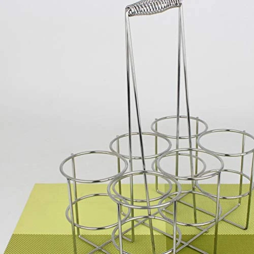 Wine Rack Wine Rack Wine Beer Water Bottle Carrier: Drink Holder 6 Slots Iron Wire Wine Bottles Carrier Storage Organizer For Beer Soda Bar Pub Restaurant Wine Rack Desktop Stand Black Shelf 3 Wine Rack Wine Rack Wine Beer Water Bottle Carrier: Drink Holder 6 Slots Iron Wire Wine Bottles Carrier Storage Organizer For Beer Soda Bar Pub Restaurant Wine Rack Desktop Stand Black Shelf - Image 3