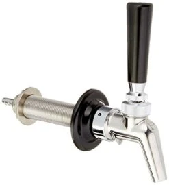 Perlick 630SS Stainless Beer Faucet Chrome Shank Combo Kit W/Knob By Beverage Factory