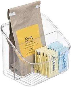 IDesign Linus BPA-Free Plastic 3-Tier Packet Organizer - 6.25" X 5.75" X 5", Clear -Peugeot Shop 411i s7ex5L. AC